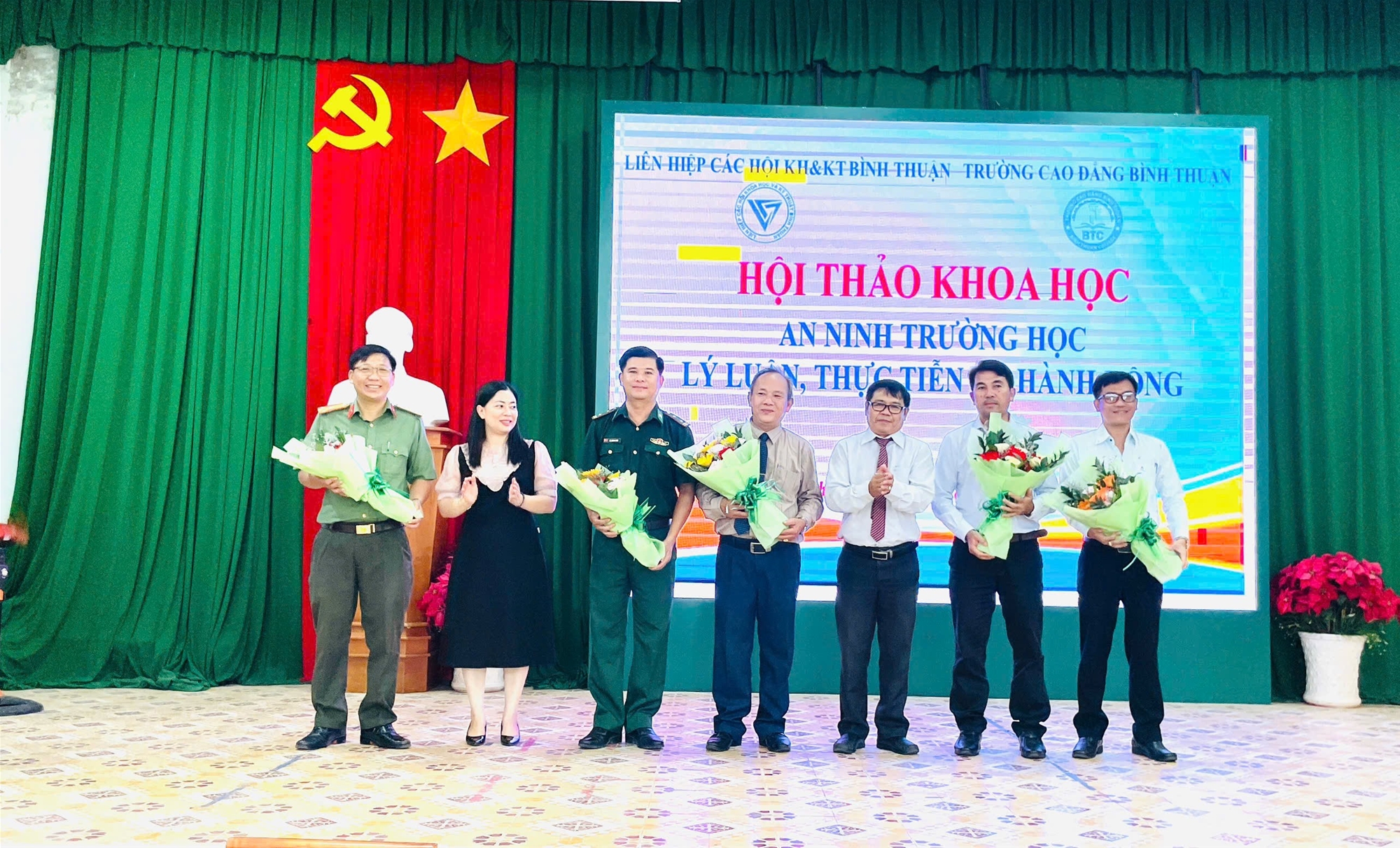 HỘI THẢO “AN NINH TRƯỜNG HỌC:  LÝ LUẬN, THỰC TIỄN VÀ HÀNH ĐỘNG” TẠI TRƯỜNG CAO ĐẲNG BÌNH THUẬN