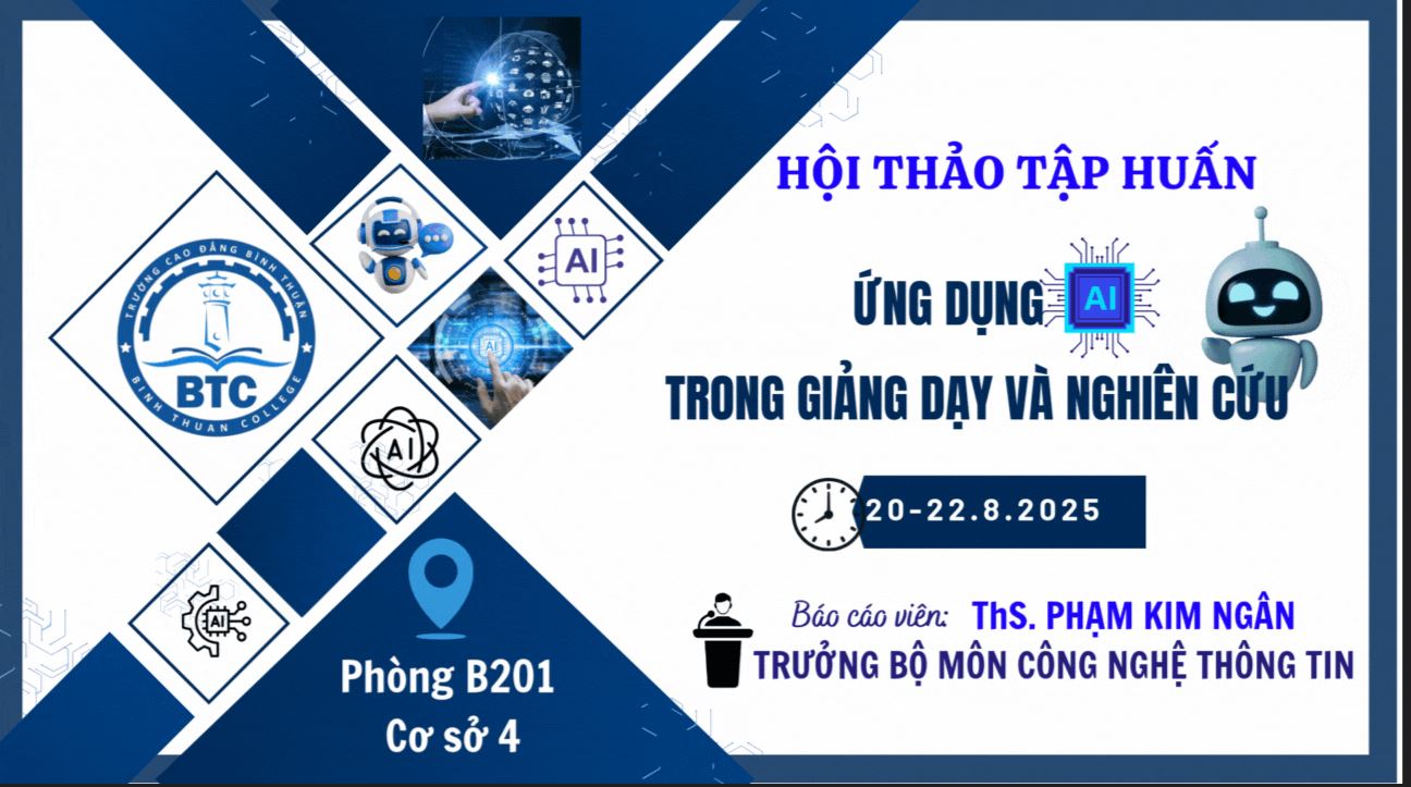 Hội thảo tập huấn AI