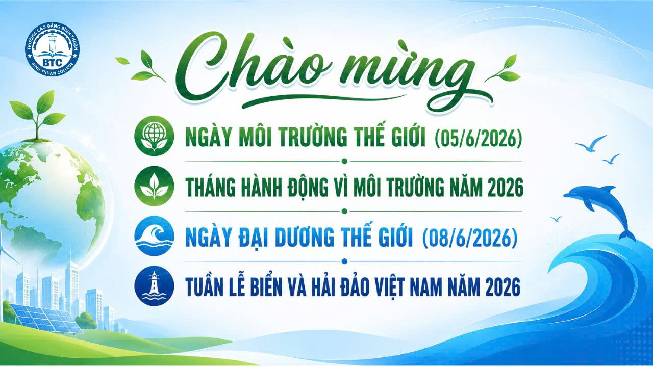 Chào mừng ngày môi trường thế giới