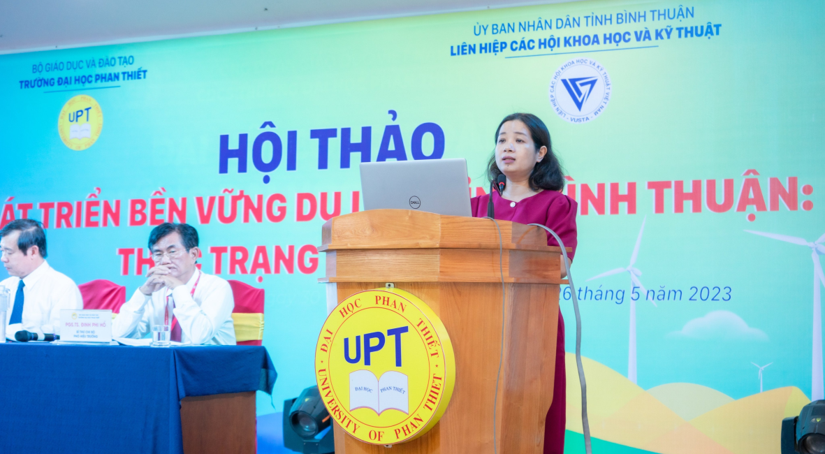 Trường Cao đẳng Bình Thuận tham dự Hội thảo “Phát triển bền vững du lịch tỉnh Bình Thuận: Thực trạng và giải pháp”
